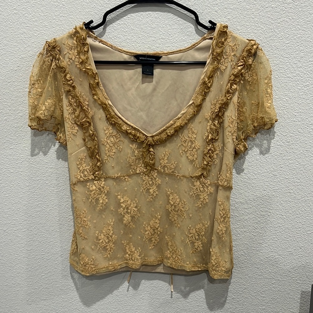 Lacy blouse!